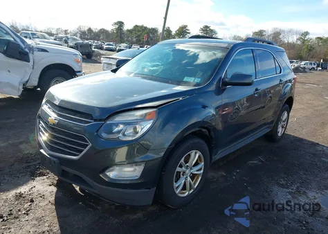 2017 Chevrolet Equinox Lt из США, поврежденный, VIN 2GNALCEK0H1603013